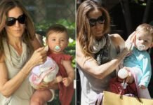 Atriz de ‘Sex and the City’ faz compras em NY com suas filhas Atriz de 'Sex and the City' faz compras em NY com suas filhas (Foto: Reprodução/Hola)