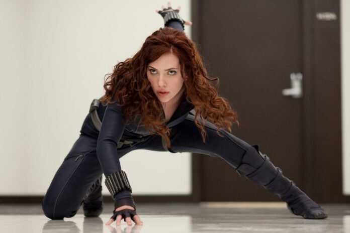 Scarlett Johansson como Viúva Negra em 'Homem de Ferro 2' (Foto: Divulgação)
